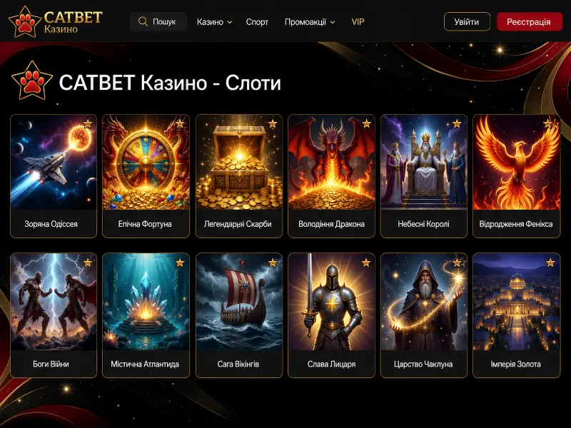Слоти Кетбет Казино Україна